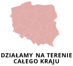 Działamy na terenie całego kraju